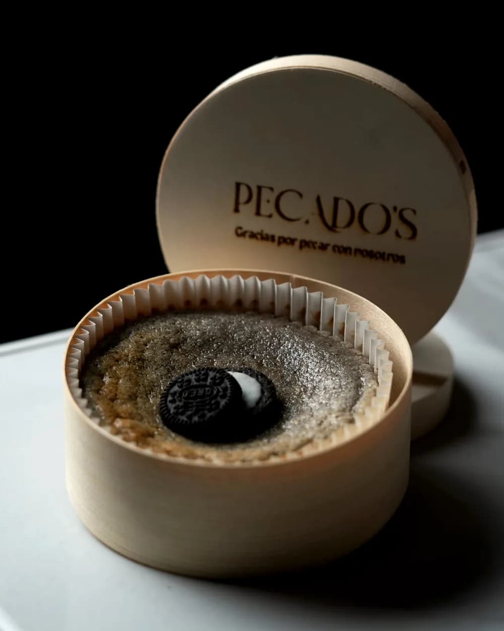 Tarta de queso Queso y Oreo de Pecados